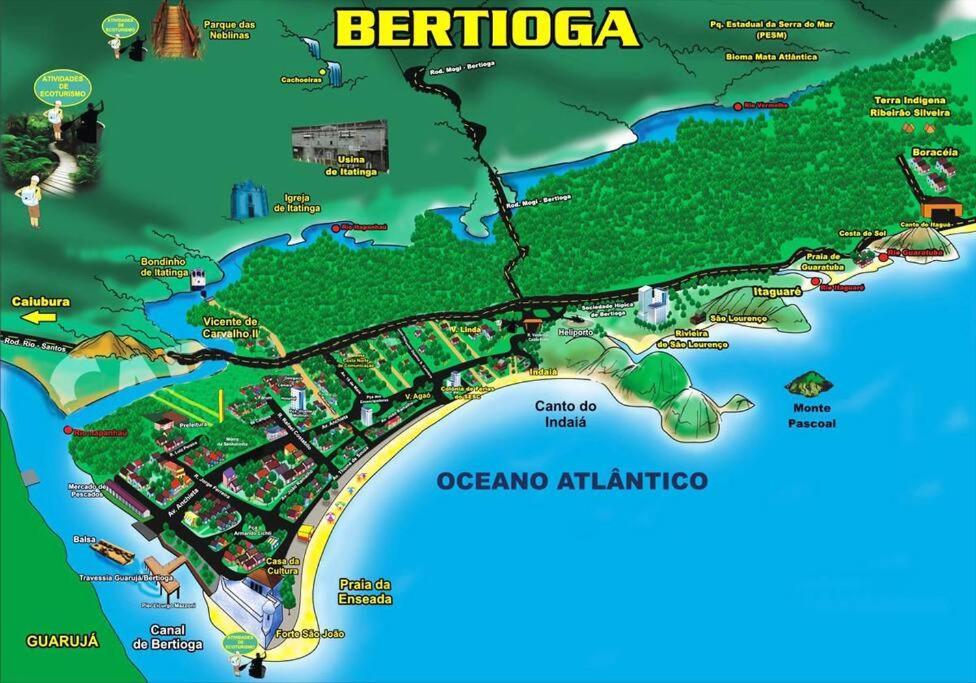 Magnifica Casa Praia Bertioga Guaratuba Sun House Esterno foto